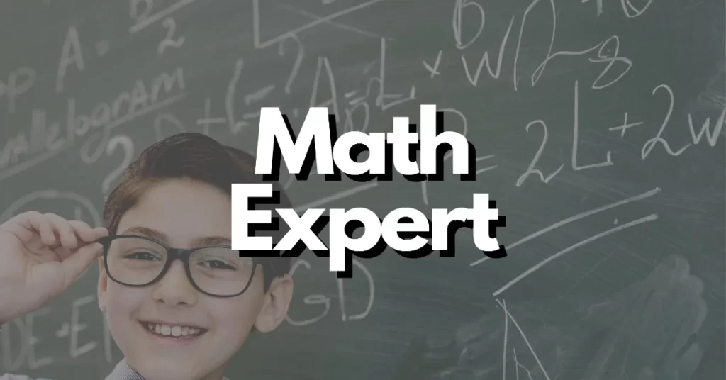Math expert