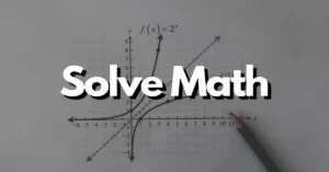 Solve math