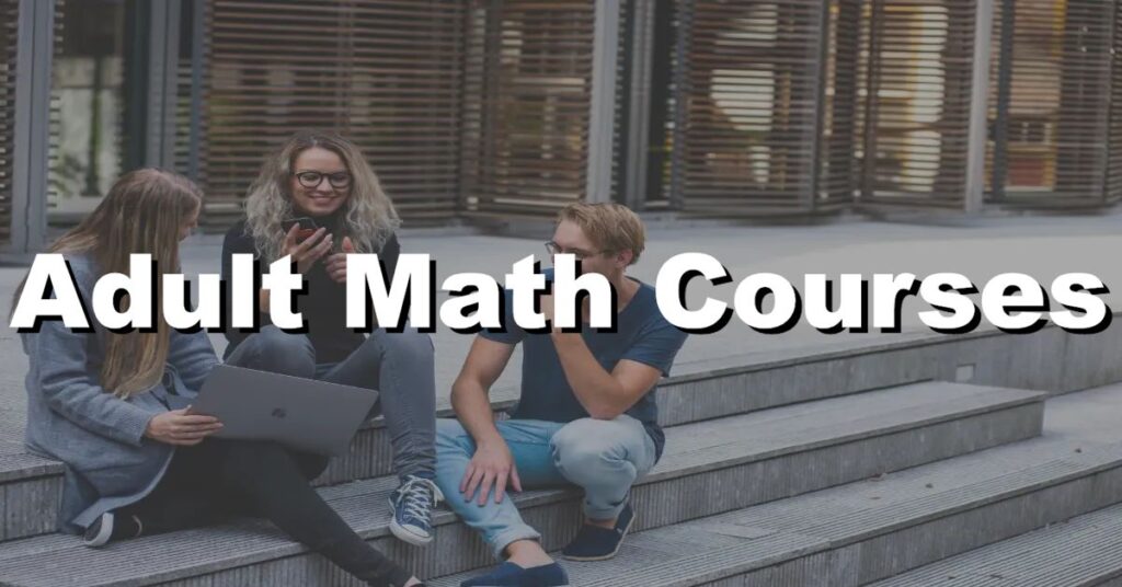 adult math courses